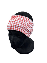 Load image into Gallery viewer, Red picnic plaid Headband