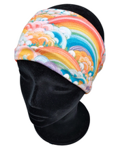 Load image into Gallery viewer, Embroidered Rainbow Headband