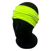 Load image into Gallery viewer, Neon yellow headband