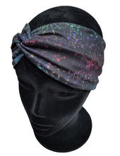 Load image into Gallery viewer, Neon Colored Spider Web Headband