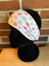 Load image into Gallery viewer, Multicolored smiley face headband