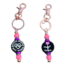 Load image into Gallery viewer, Good moms say bad words Keychain