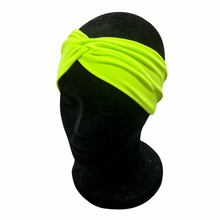 Load image into Gallery viewer, Neon yellow headband