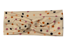 Load image into Gallery viewer, Fall polkadots headband