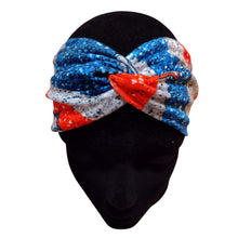 Load image into Gallery viewer, Red, White, and Blue Glitter