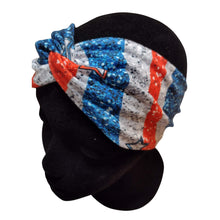 Load image into Gallery viewer, Red, White, and Blue Glitter