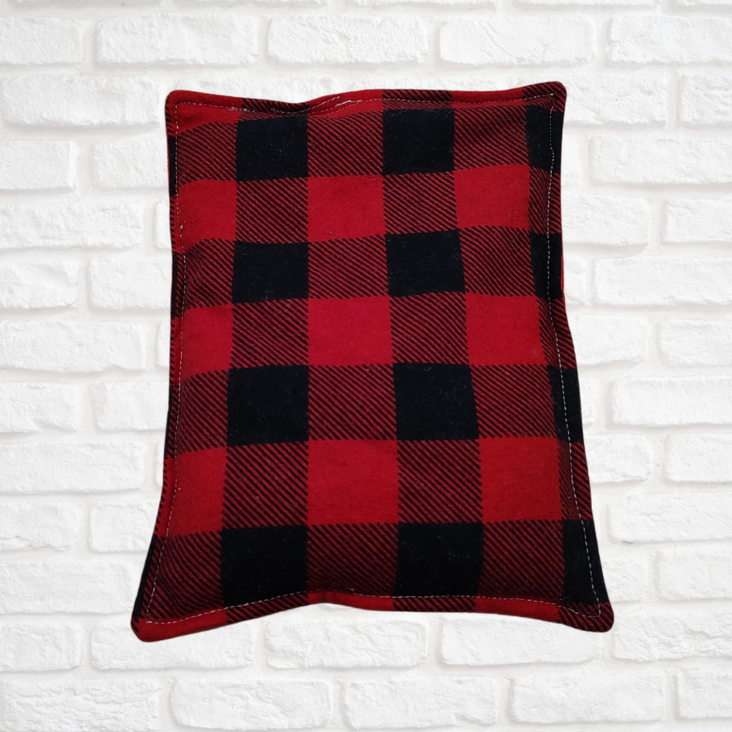 Red plaid Boo Boo bag