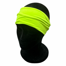 Load image into Gallery viewer, Neon yellow headband
