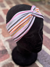 Load image into Gallery viewer, Fall stripes Headband
