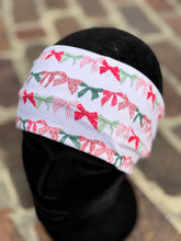 Load image into Gallery viewer, Red and Green bows Headband
