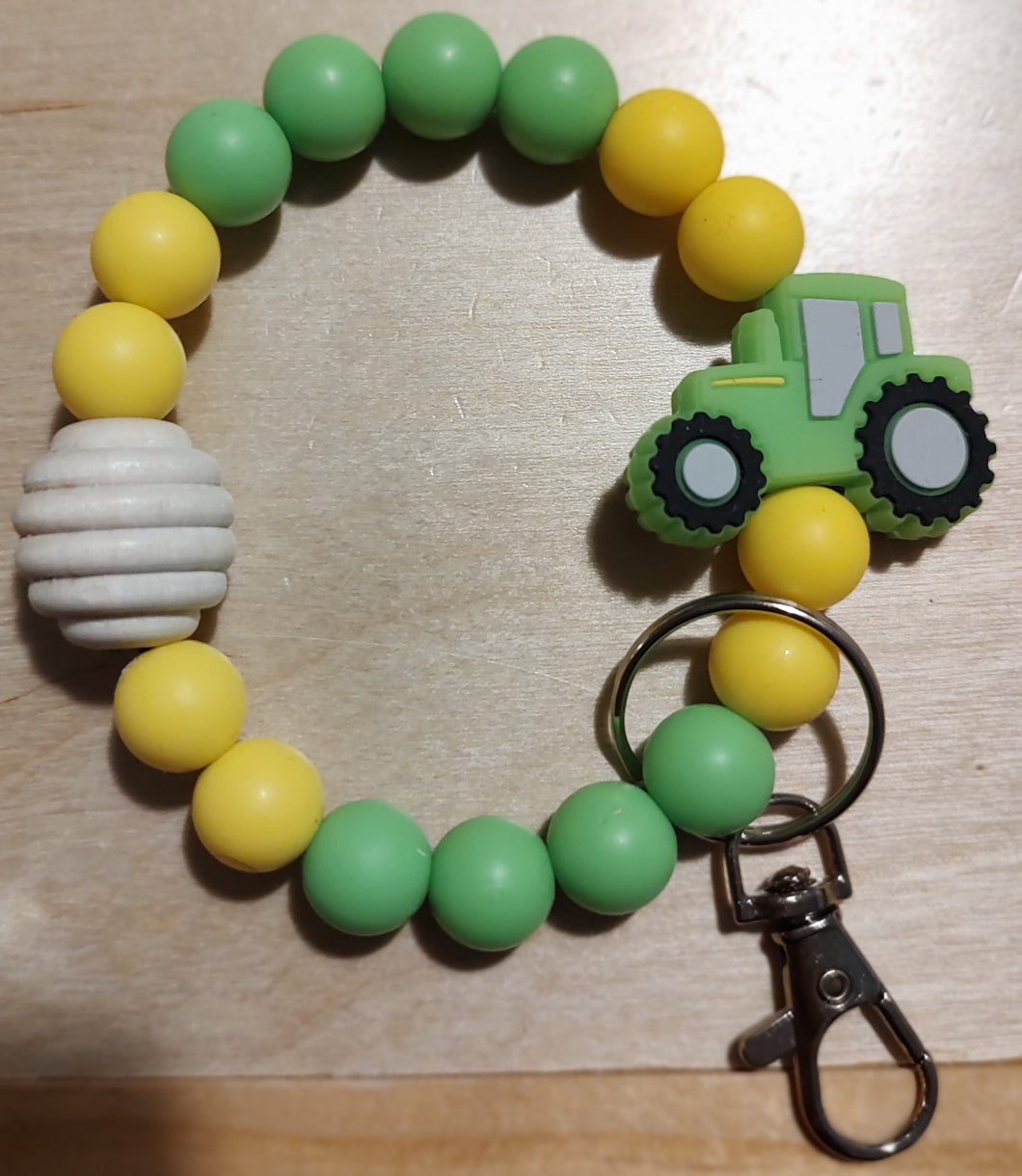 Green tractor 🚜 Wristlet