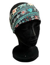 Load image into Gallery viewer, Embroidered looking Christmas design Headband
