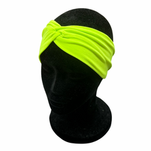 Load image into Gallery viewer, Neon yellow headband
