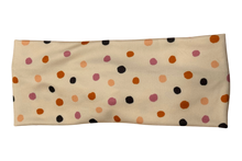 Load image into Gallery viewer, Fall polkadots headband
