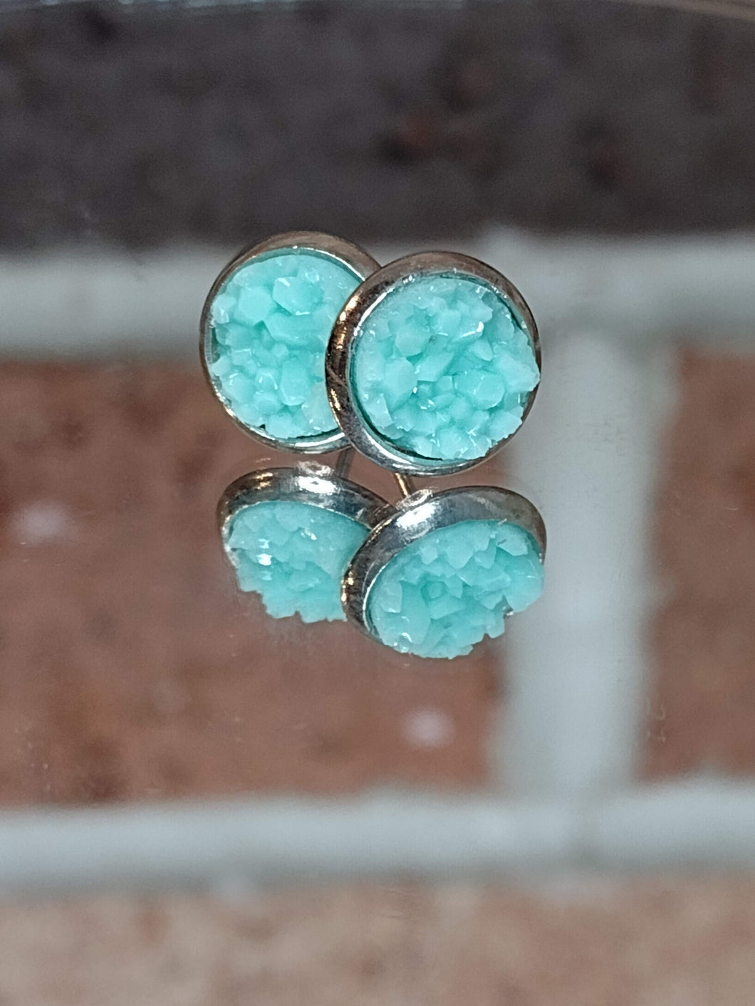Small Turquoise Druzy